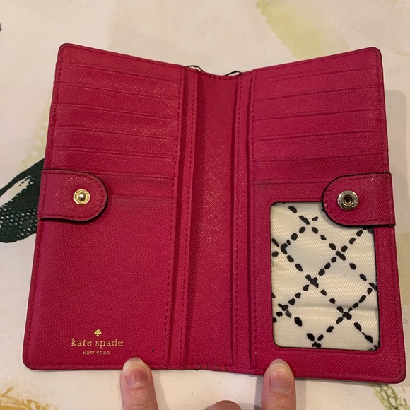 Kate Spade pink wallet - Picture 4 of 5